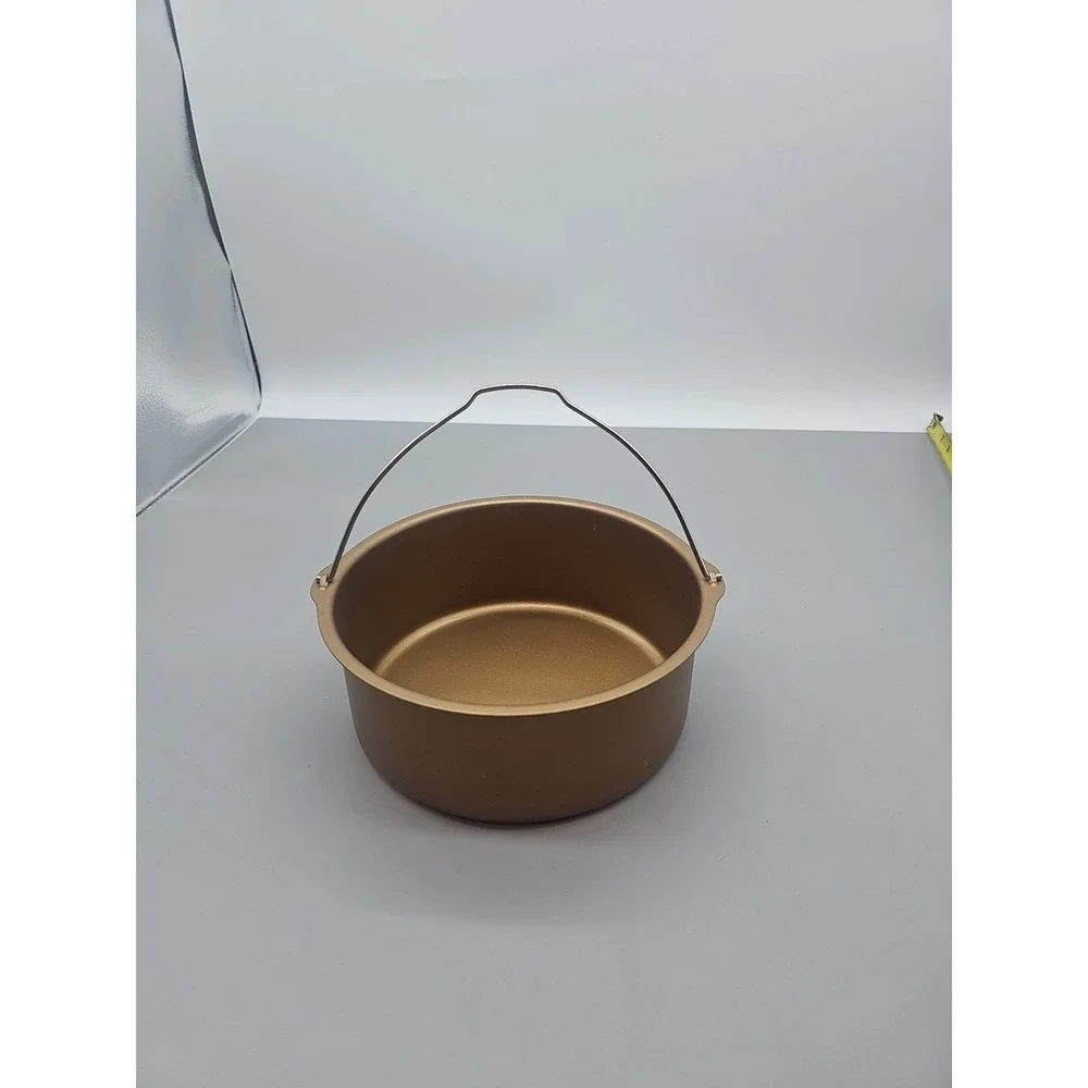 Compact Size Pizza Baking Pan for Air Fryer Create and Enjoy Homemade Delights